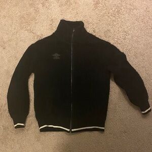 Umbro Sherpa Fleece Zip up Jacket Sz XS